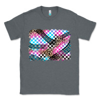 Charcoal Heather race background Classic Tee - Zillion Design Studio