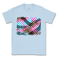 Dusty Blue race background Classic Tee - Zillion Design Studio