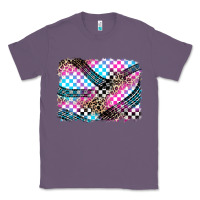 Lavender race background Classic Tee - Zillion Design Studio