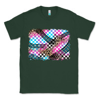 Sports Green race background Classic Tee - Zillion Design Studio