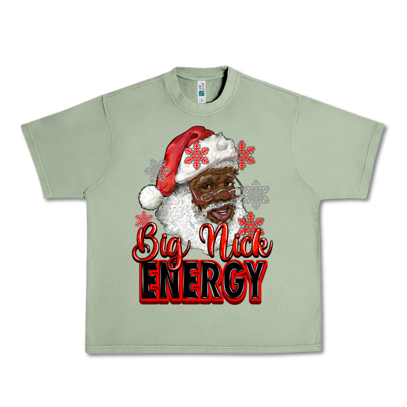 Big Nick Energy Afro Santa Urban Heavy Tee by RanaPortraitStore | Teevron