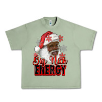Oil Green big nick energy afro santa Urban Heavy Tee - RanaPortraitStore