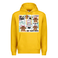 Lemon cow farm life Premium Hoodie - MaliasSmallBusiness