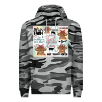 Slate Camo cow farm life Premium Hoodie - MaliasSmallBusiness
