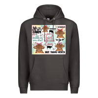 Smoke cow farm life Premium Hoodie - MaliasSmallBusiness
