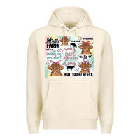 Tofu cow farm life Premium Hoodie - MaliasSmallBusiness