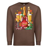 New Year Party Champagne Premium Sweatshirt | Teevron