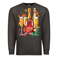 Smoke new year party champagne Premium Sweatshirt - AdoDesignShop