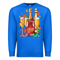 True Royal new year party champagne Premium Sweatshirt - AdoDesignShop