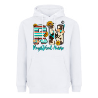 Rn Registered Nurse Heavyweight Hoodie | Teevron