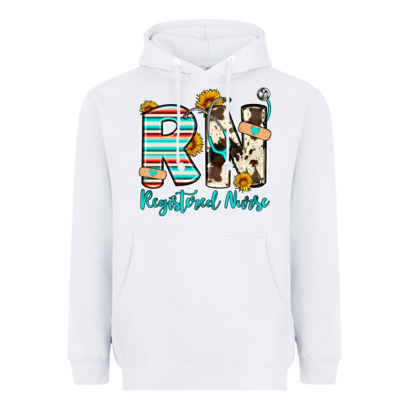 Rn Registered Nurse Heavyweight Hoodie by Artiststas | Teevron