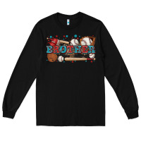 Black brother baseball Long Sleeve Tee - Zillion Design Studio