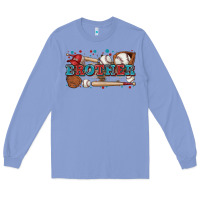 Colony Blue brother baseball Long Sleeve Tee - Zillion Design Studio