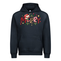 Navy merry Urban Hoodie - MaliasSmallBusiness