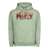Pigment Oil Green merry Urban Hoodie - MaliasSmallBusiness
