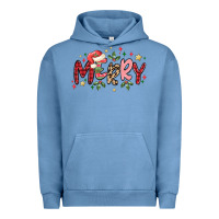 Pigment Pebble Blue merry Urban Hoodie - MaliasSmallBusiness