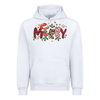 White merry Urban Hoodie - MaliasSmallBusiness