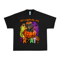 Black did somebody say treat Urban Heavy Tee - BarkalooDesign