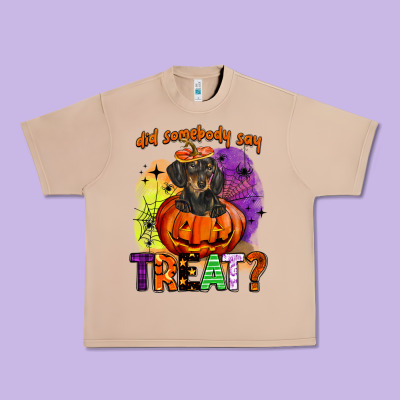 Did Somebody Say Treat Urban Heavy Tee Designed By Barkaloodesign