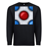 Black Glitter 4th Of July Seamless Pattern Premium Sweatshirt - BundleAndBundleShop