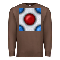 Chestnut Glitter 4th Of July Seamless Pattern Premium Sweatshirt - BundleAndBundleShop