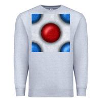 Heather Grey Glitter 4th Of July Seamless Pattern Premium Sweatshirt - BundleAndBundleShop