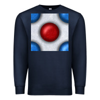 Navy Glitter 4th Of July Seamless Pattern Premium Sweatshirt - BundleAndBundleShop
