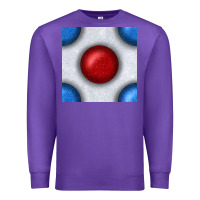 Purple Glitter 4th Of July Seamless Pattern Premium Sweatshirt - BundleAndBundleShop