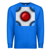 True Royal Glitter 4th Of July Seamless Pattern Premium Sweatshirt - BundleAndBundleShop