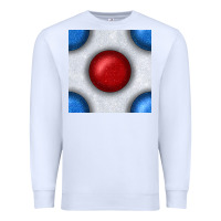 White Glitter 4th Of July Seamless Pattern Premium Sweatshirt - BundleAndBundleShop