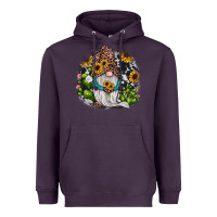 Plum gnomes sunflower cactus Heavyweight Hoodie - JahusDesignShop
