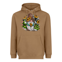 Toasted Coconut gnomes sunflower cactus Heavyweight Hoodie - JahusDesignShop