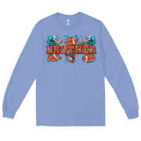 Colony Blue brother American football Long Sleeve Tee - Zillion Design Studio