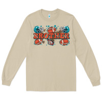 Mushroom brother American football Long Sleeve Tee - Zillion Design Studio