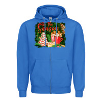 True Royal tis the season Zipper Hoodie - FaDigitalArtStudio
