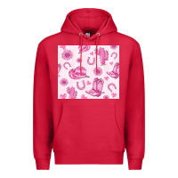 Cardinal cowgirl valentine's day Premium Hoodie - MaliasSmallBusiness