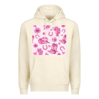 Sandshell cowgirl valentine's day Premium Hoodie - MaliasSmallBusiness