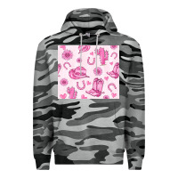 Slate Camo cowgirl valentine's day Premium Hoodie - MaliasSmallBusiness