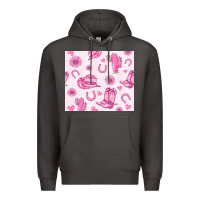 Smoke cowgirl valentine's day Premium Hoodie - MaliasSmallBusiness