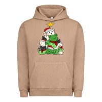 Pigment Burro Christmas cat tree Urban Hoodie - MaliasSmallBusiness
