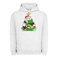 Pigment Lunar Rock Christmas cat tree Urban Hoodie - MaliasSmallBusiness