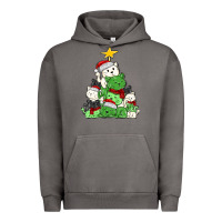 Pigment Tornado Christmas cat tree Urban Hoodie - MaliasSmallBusiness