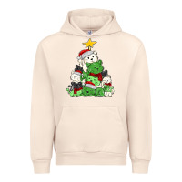 Sandshell Christmas cat tree Urban Hoodie - MaliasSmallBusiness