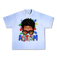 Grape Ice autism afro man Urban Heavy Tee - texasbilliewilder