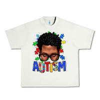 Pistachio autism afro man Urban Heavy Tee - texasbilliewilder