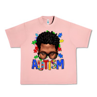 Salmon autism afro man Urban Heavy Tee - texasbilliewilder