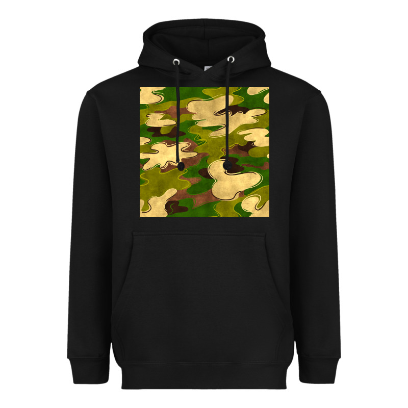 Camouflage Seamless Pattern Heavyweight Hoodie by BundleAndBundleShop | Teevron