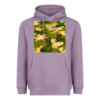 Lavender camouflage seamless pattern Heavyweight Hoodie - BundleAndBundleShop