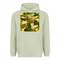 Matcha camouflage seamless pattern Heavyweight Hoodie - BundleAndBundleShop
