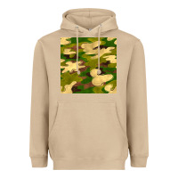 Mushroom camouflage seamless pattern Heavyweight Hoodie - BundleAndBundleShop